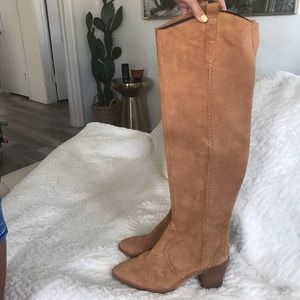 Knee high suede boot. Rebecca minkoff